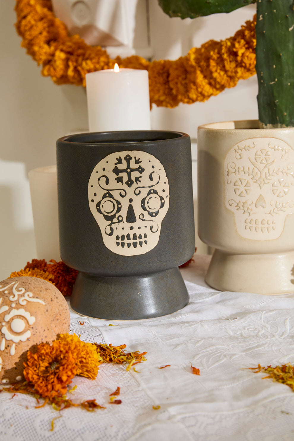 Posada Pot Set of 4 By Accent Decor | Planters, Troughs & Cachepots | Modishstore - 5