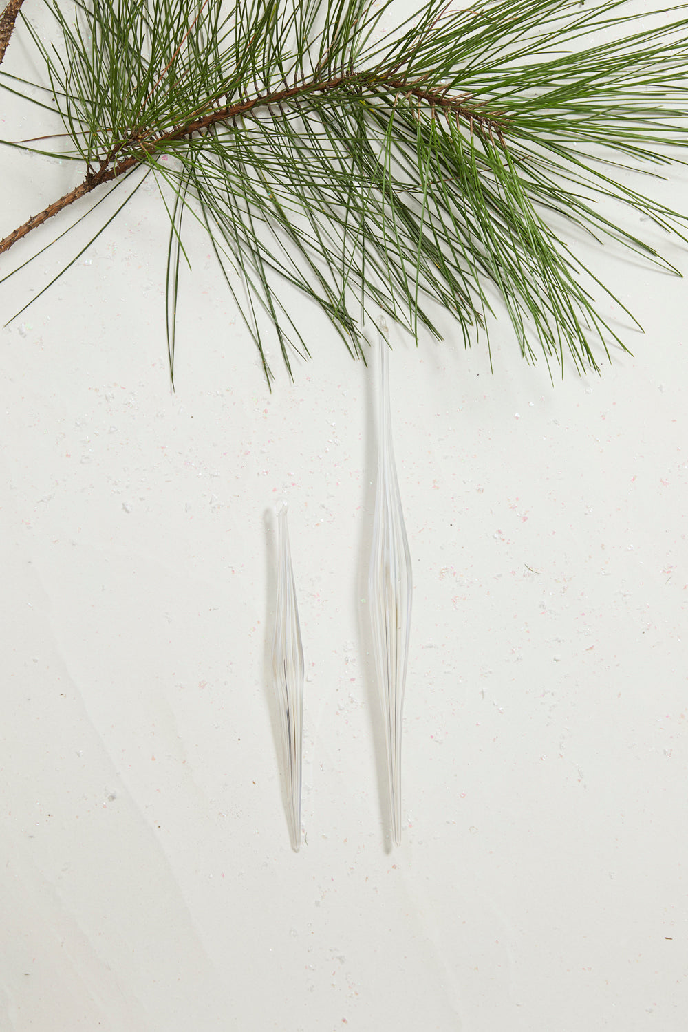 Prism Icicle Ornament Set of 8 By Accent Decor | Ornaments | Modishstore - 3