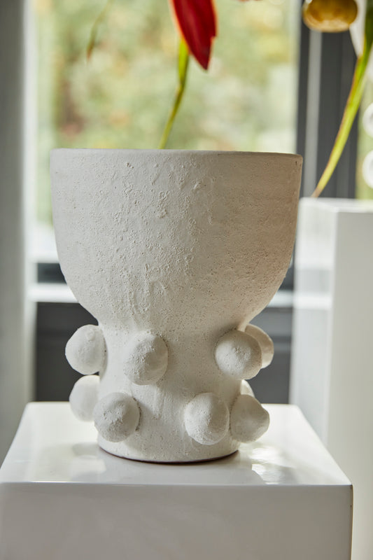Proton Pot By Accent Decor | Planters, Troughs & Cachepots | Modishstore - 1