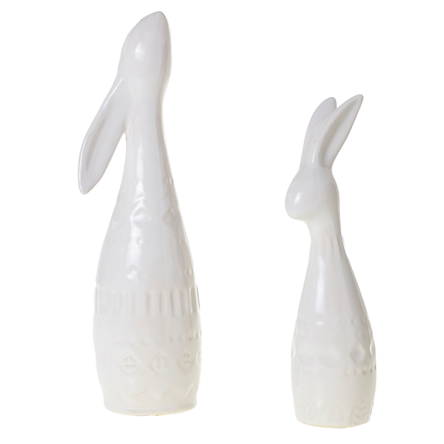 Qtee Bunny Set of 4 By Accent Decor | Figurines | Modishstore - 4