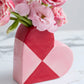 Queen of Hearts Budvase Set of 4 By Accent Decor | Vases | Modishstore - 1