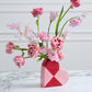 Queen of Hearts Budvase Set of 4 By Accent Decor | Vases | Modishstore - 3