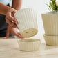 Quincy Pot Set of 4 By Accent Decor | Planters, Troughs & Cachepots | Modishstore - 1