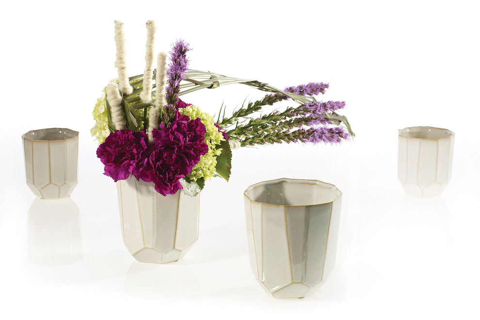 Renew Vase Set of 8 By Accent Decor | Vases | Modishstore - 6