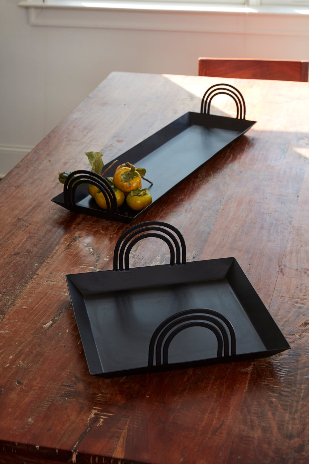 Renzo Tray Set of 2 By Accent Decor | Planters, Troughs & Cachepots | Modishstore - 3