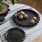 Black Reverie Tray By Accent Decor | Planters, Troughs & Cachepots | Modishstore - 4