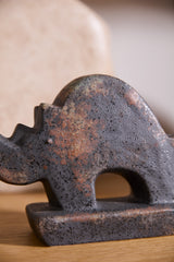Rhino Sculpture Set of 2 By Accent Decor