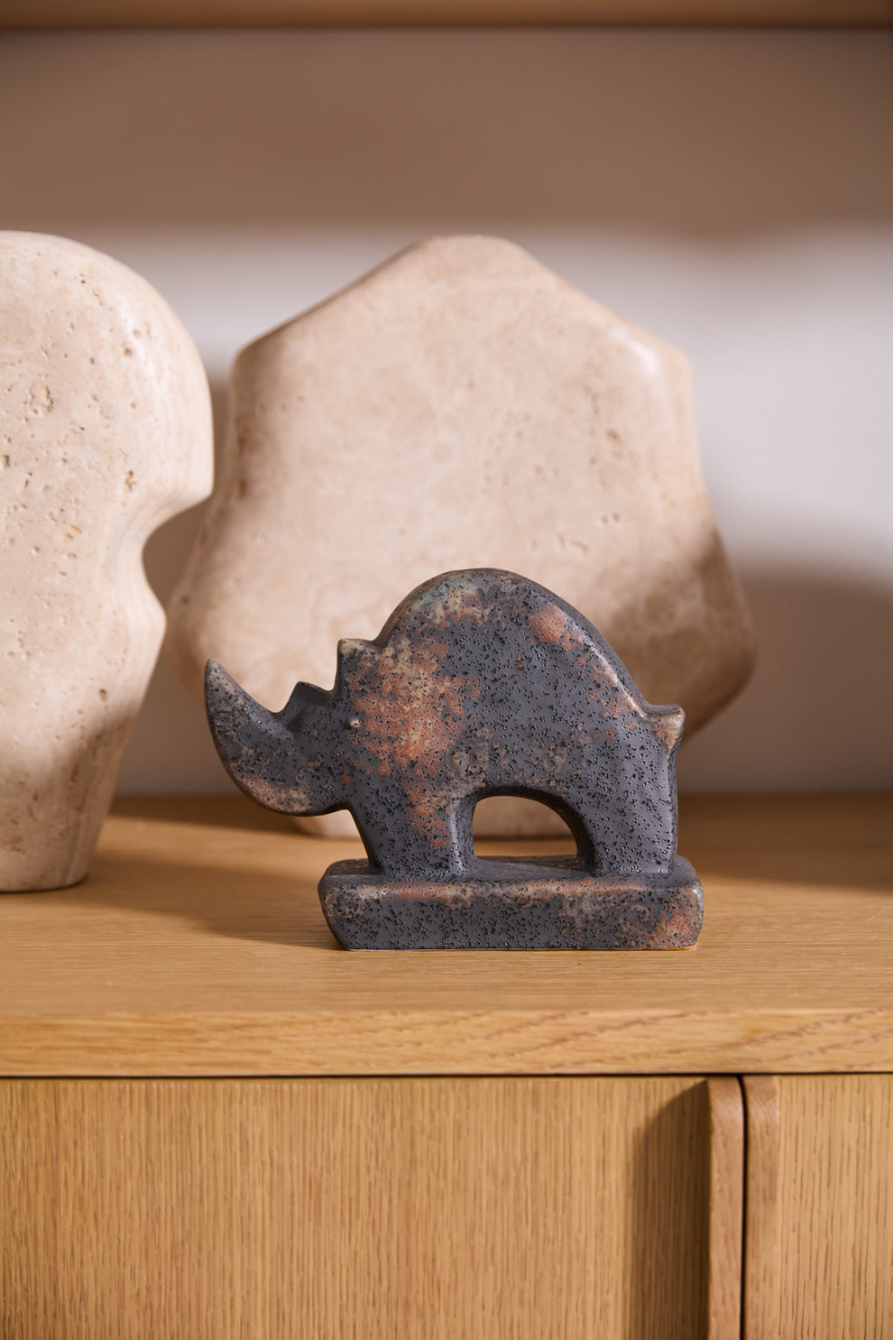 Rhino Sculpture Set of 2 By Accent Decor | Sculptures | Modishstore - 4