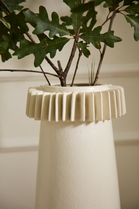 Rhythm Vase By Accent Decor | Vases | Modishstore - 1