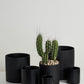 Black Romey Pot By Accent Decor | Planters, Troughs & Cachepots | Modishstore - 3