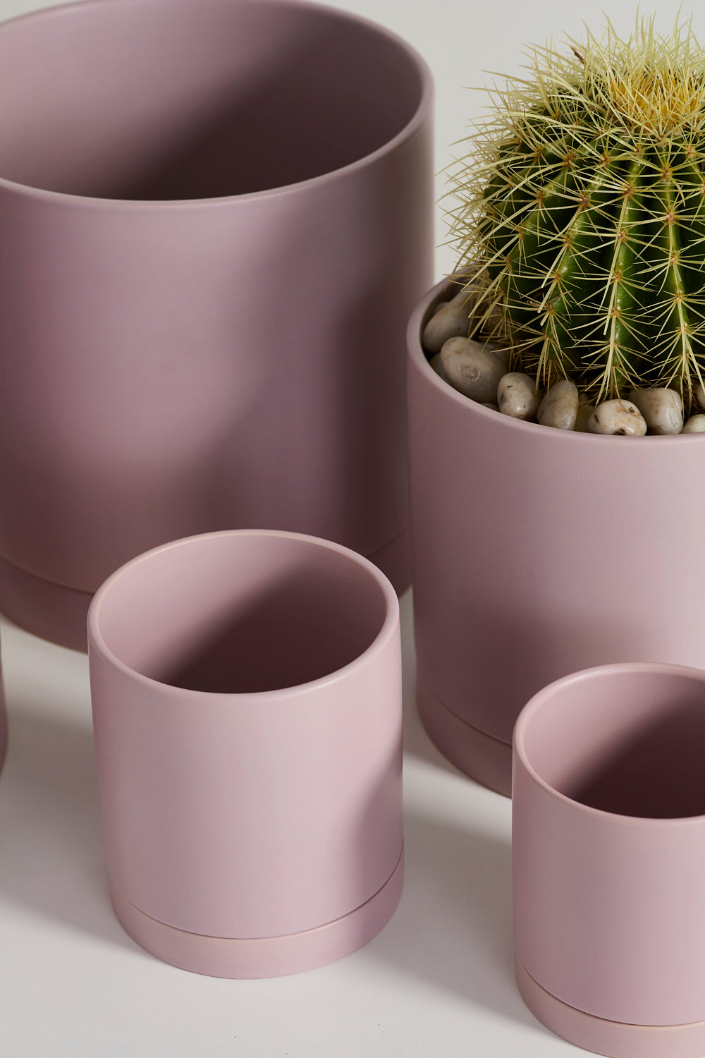 Lilac Romey Pot By Accent Decor | Planters, Troughs & Cachepots | Modishstore - 1