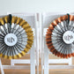 Rosetta Paper Fan Set of 8 By Accent Decor | Planters, Troughs & Cachepots | Modishstore - 5