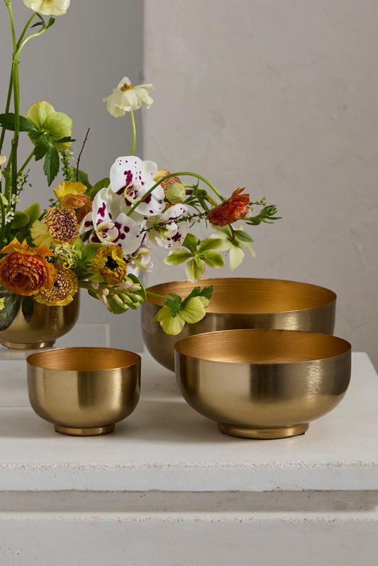 Roz Bowl Set of 8 By Accent Decor | Decorative Bowls | Modishstore - 1