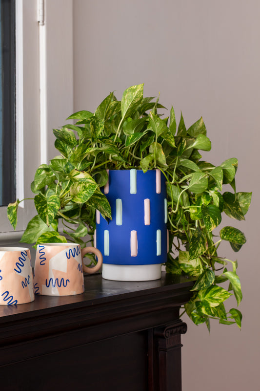 Ryland Pot Set of 2 By Accent Decor | Planters, Troughs & Cachepots | Modishstore - 1