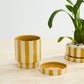 Saffron Pot Set of 4 By Accent Decor | Planters, Troughs & Cachepots | Modishstore - 3
