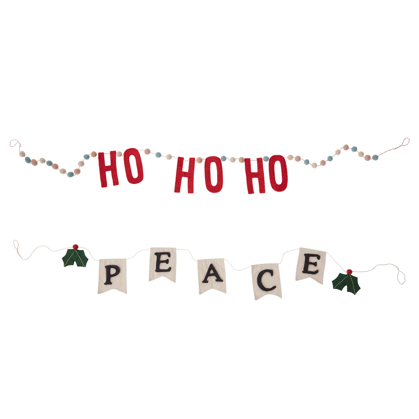 Salutations Garland Set of 2 By Accent Decor | Garland & Wreath | Modishstore - 3
