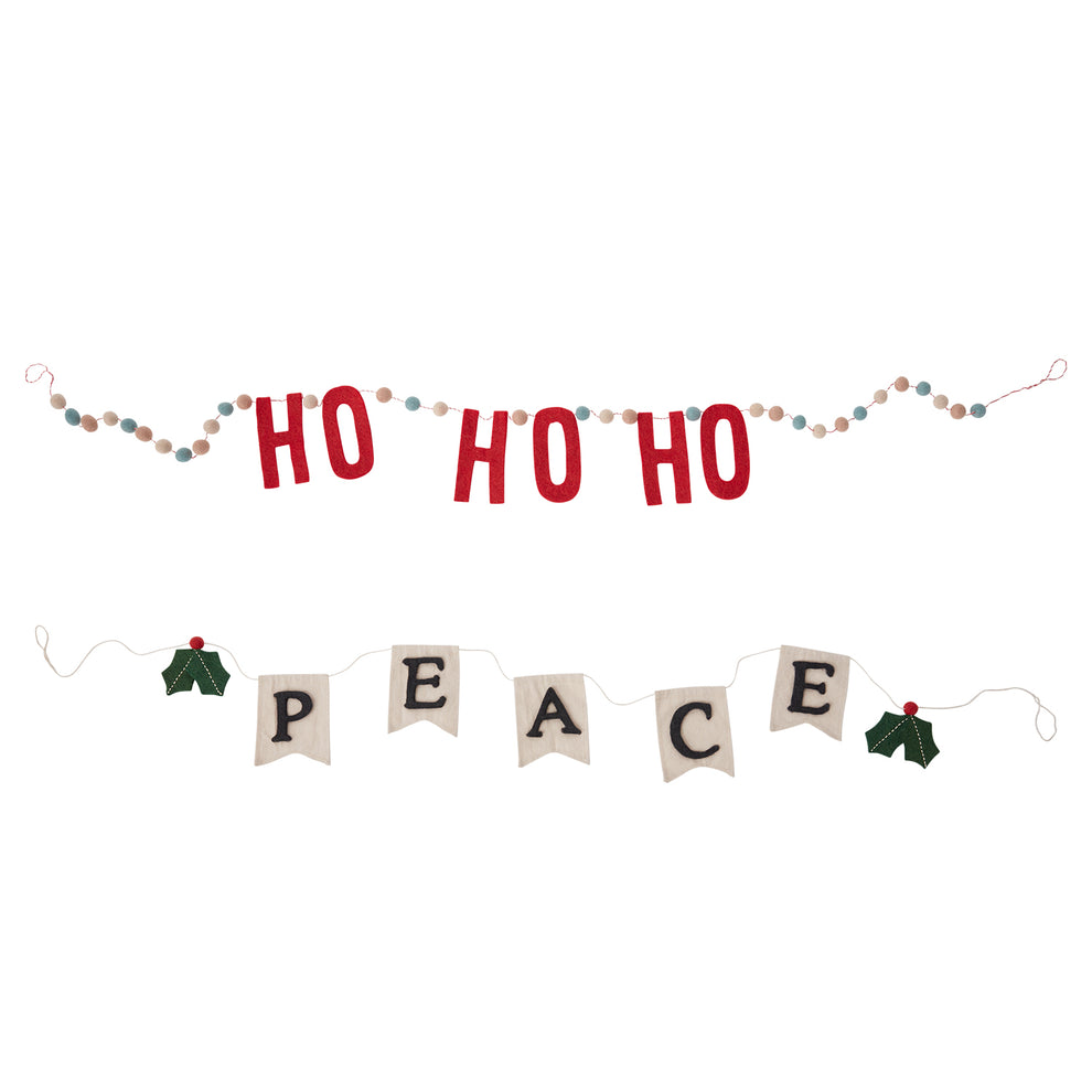 Salutations Garland Set of 2 By Accent Decor | Garland & Wreath | Modishstore - 3