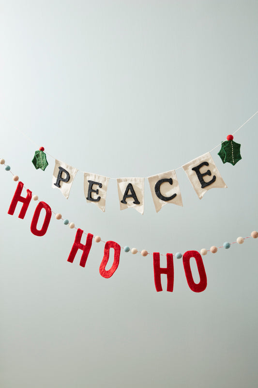 Salutations Garland Set of 2 By Accent Decor