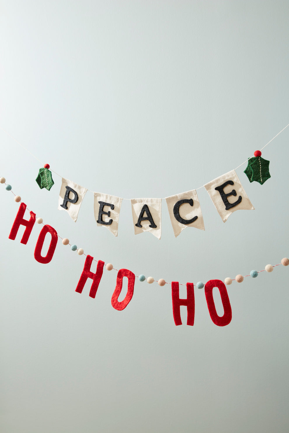Salutations Garland Set of 2 By Accent Decor | Garland & Wreath | Modishstore - 1