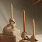 Sandbar Candleholder Set of 4 By Accent Decor | Candle Holders | Modishstore - 1
