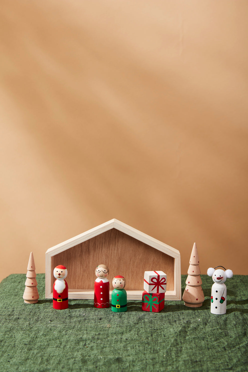 Santa's Workshop Scene Set of 18 By Accent Decor | Figurines | Modishstore - 2