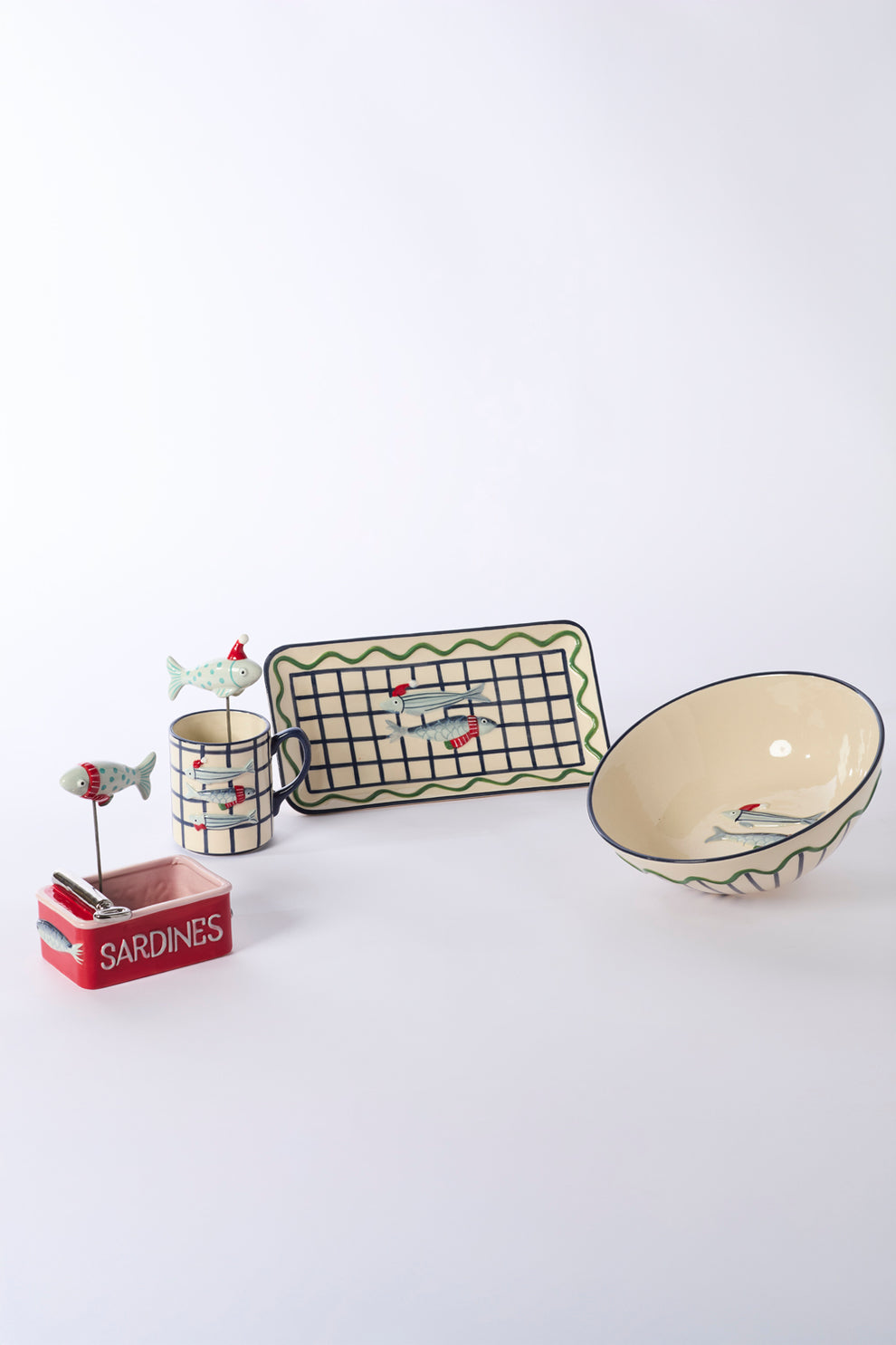 Sardine Tin Planter Set of 4 By Accent Decor | Planters, Troughs & Cachepots | Modishstore - 3