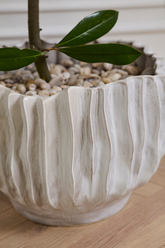 Scavo Pot By Accent Decor | Planters, Troughs & Cachepots | Modishstore - 1