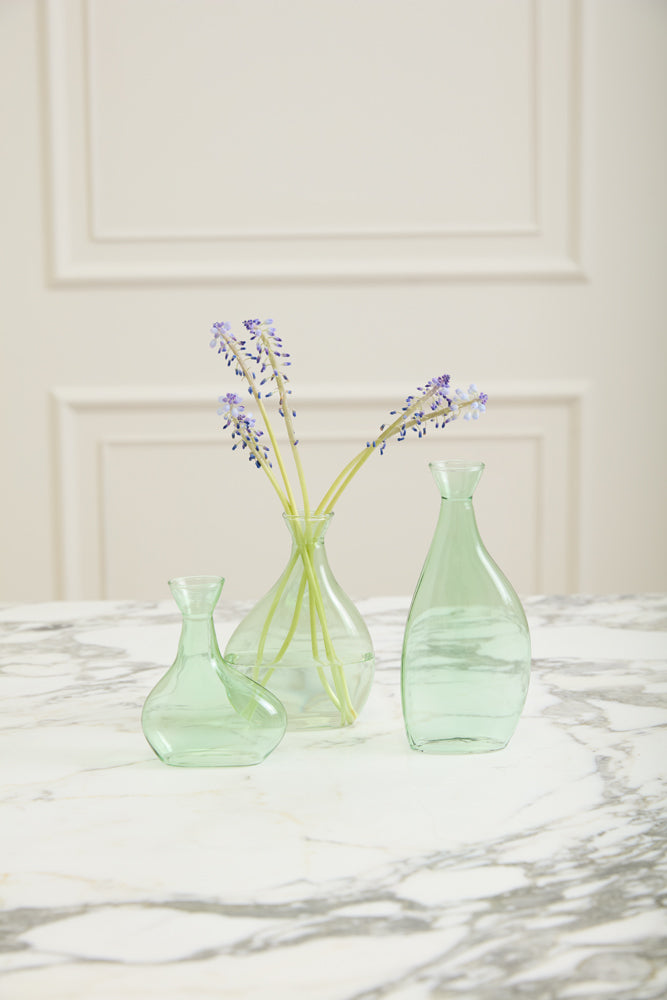 Seaglass Budvase Set of 4 By Accent Decor | Vases | Modishstore - 3