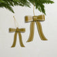 Selah Bow Ornament Set of 8 By Accent Decor | Ornaments | Modishstore - 3
