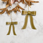 Selah Bow Ornament Set of 8 By Accent Decor | Ornaments | Modishstore - 5
