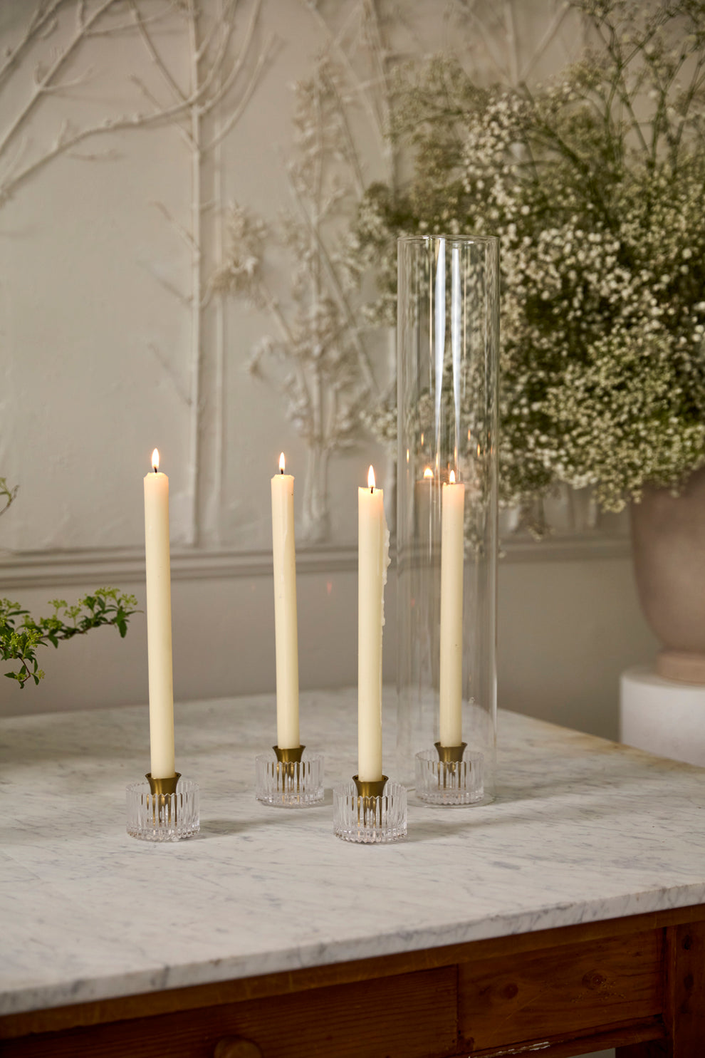 Serenade Candleholder - Set of 8 By Accent Decor | Candle Holders | Modishstore - 3