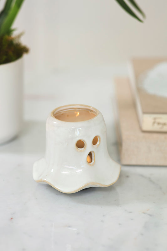 Shadowy Ghost Votive Set of 4 By Accent Decor | Planters, Troughs & Cachepots | Modishstore - 1