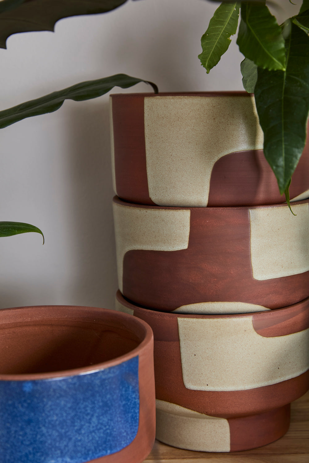 Shanti Pot Set of 2 By Accent Decor | Planters, Troughs & Cachepots | Modishstore - 5