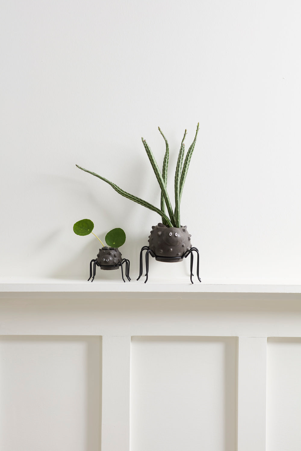 Silly Spider Pot Set of 8 By Accent Decor | Planters, Troughs & Cachepots | Modishstore - 4