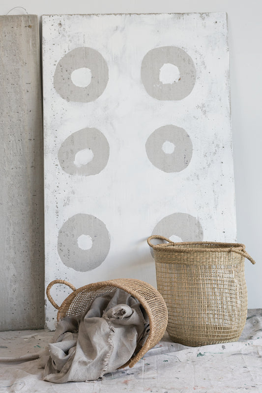 Simona Basket By Accent Decor | Bins, Baskets & Buckets | Modishstore - 1