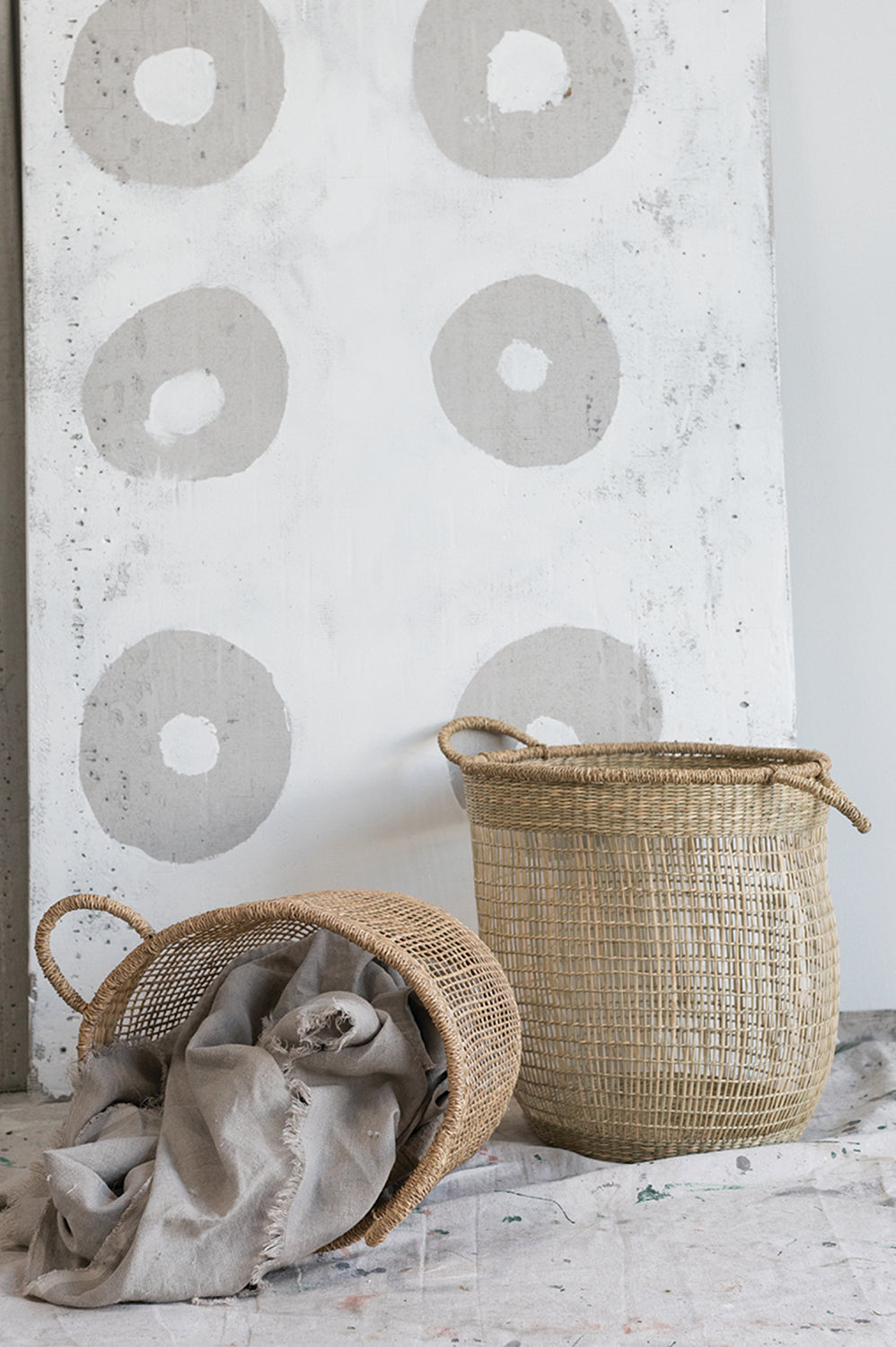 Simona Basket By Accent Decor | Bins, Baskets & Buckets | Modishstore - 3