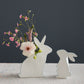 Simple Bunny Vase Set of 4 By Accent Decor | Vases | Modishstore - 1