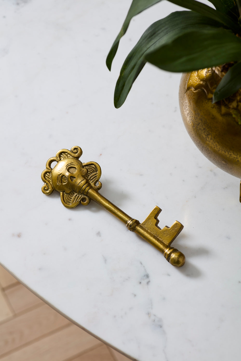 Skeleton Key Decorative Object Set of 4 By Accent Decor | Planters, Troughs & Cachepots | Modishstore - 3