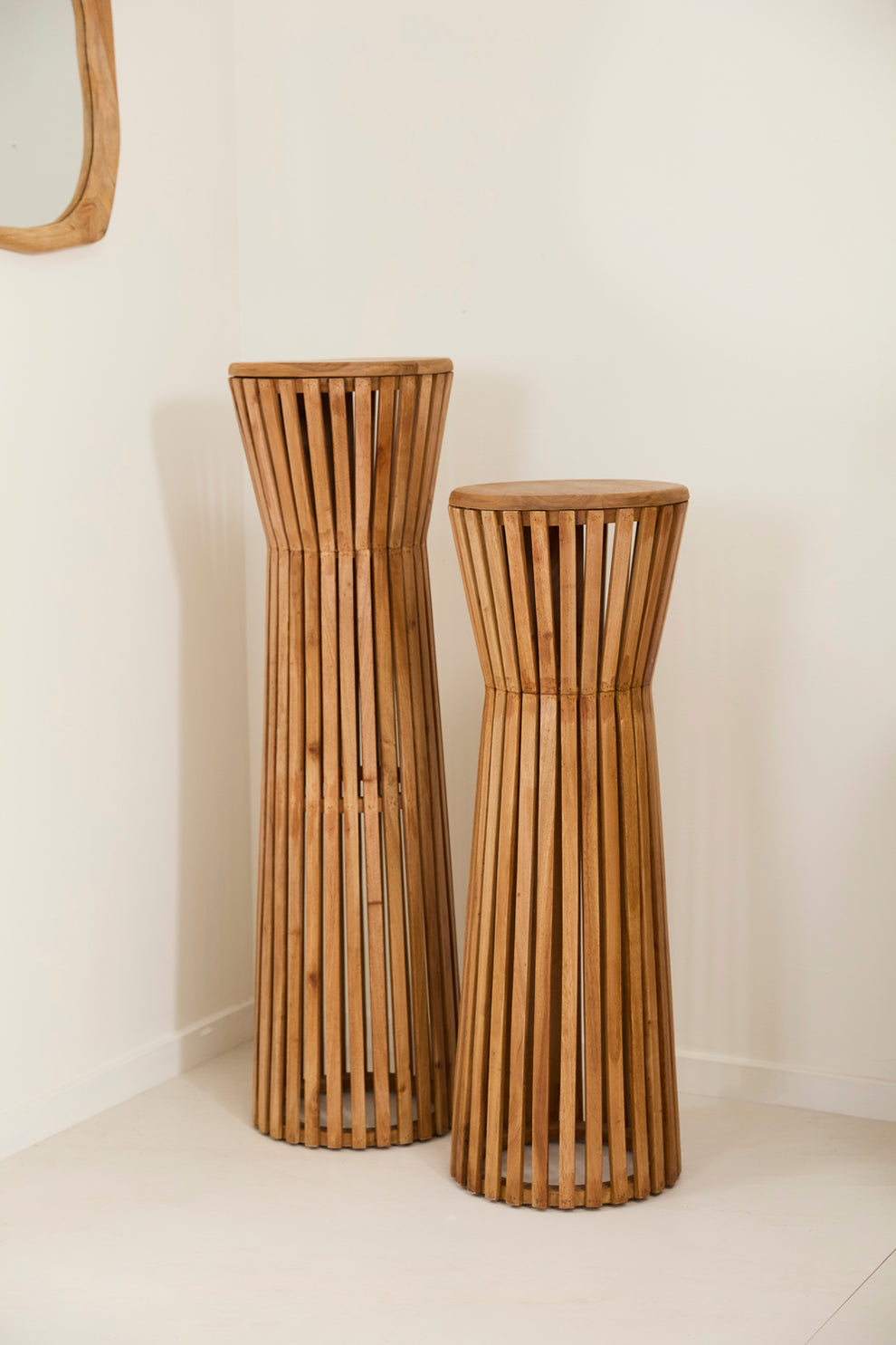 Slatted Column By Accent Decor | Planters, Troughs & Cachepots | Modishstore - 6
