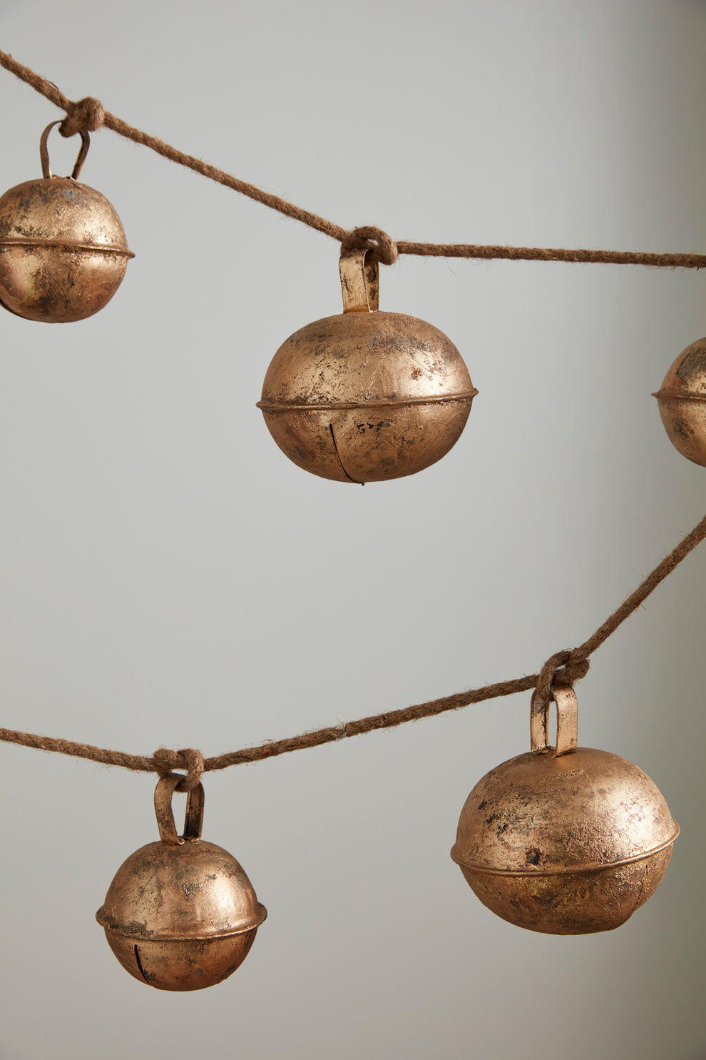 Grandeur Sleigh Bell Garland By Accent Decor | Garland & Wreath | Modishstore - 3