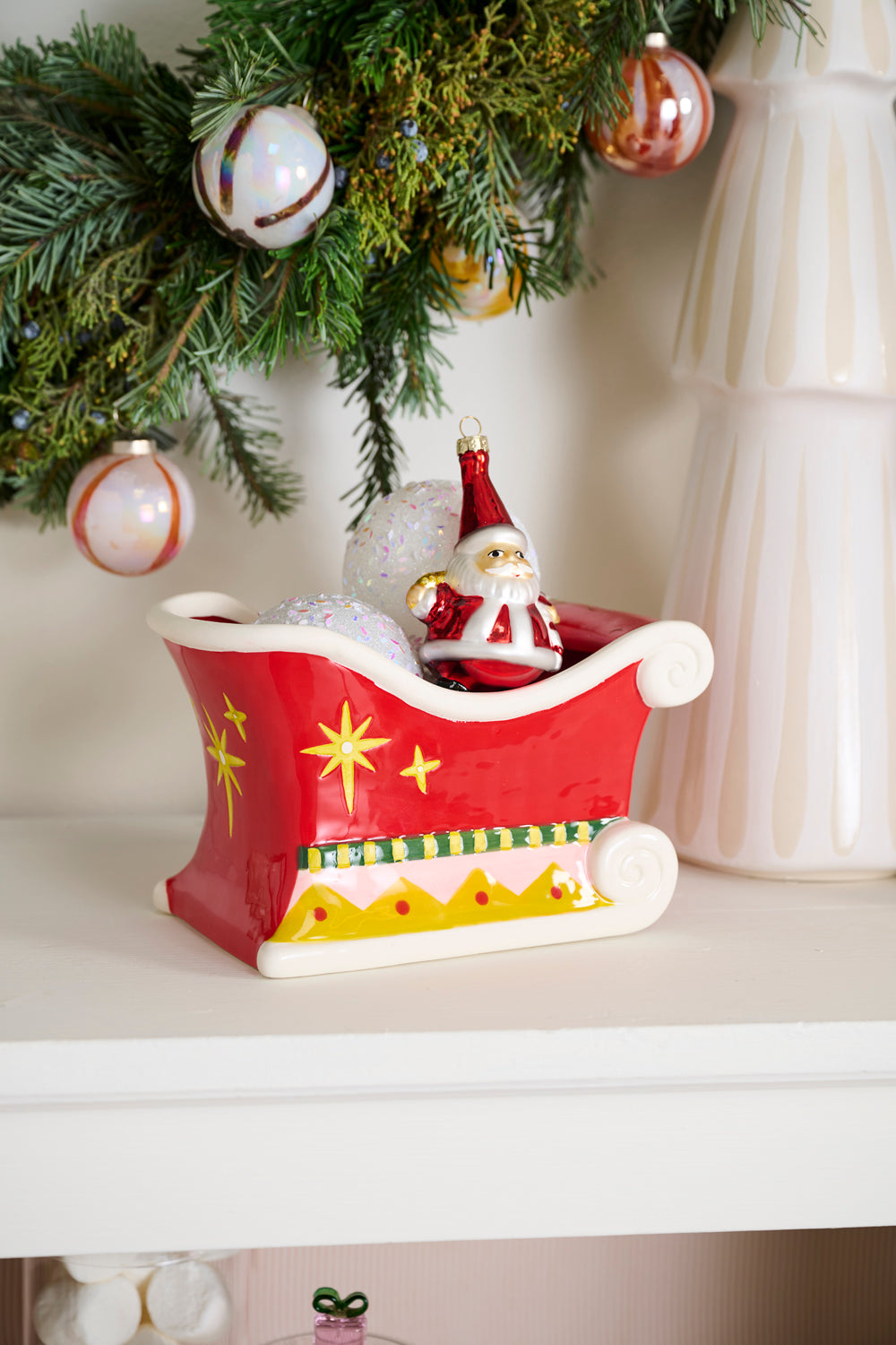 Sleigh Planter Set of 2 By Accent Decor | Planters, Troughs & Cachepots | Modishstore - 6
