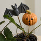 Small Spooks Plant Sticks Set of 4 By Accent Decor | Planters, Troughs & Cachepots | Modishstore - 1