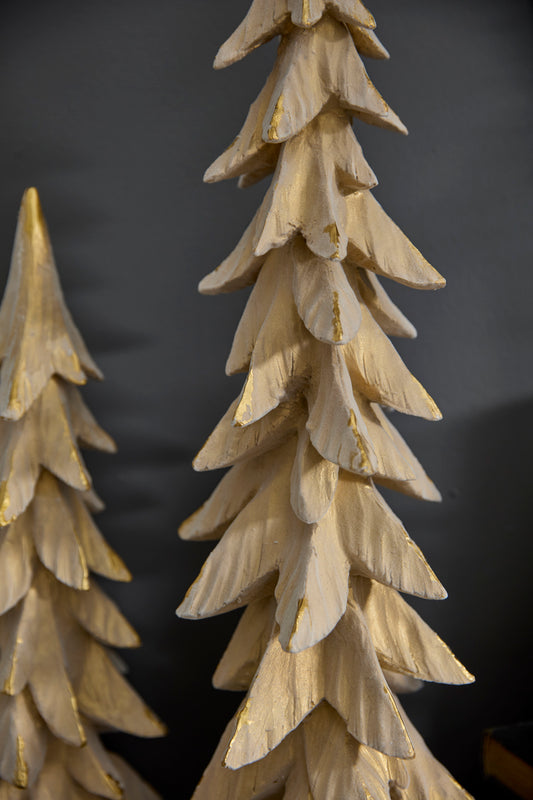 Snowstorm Tree Set of 2 By Accent Decor | Planters, Troughs & Cachepots | Modishstore - 1