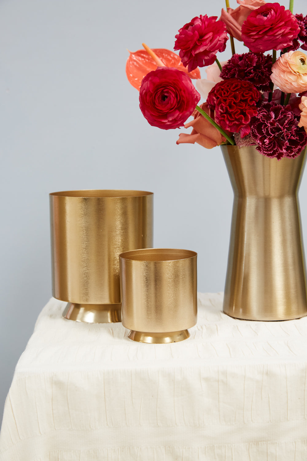 Soleil Collection Set of 8 By Accent Decor | Planters, Troughs & Cachepots | Modishstore - 1