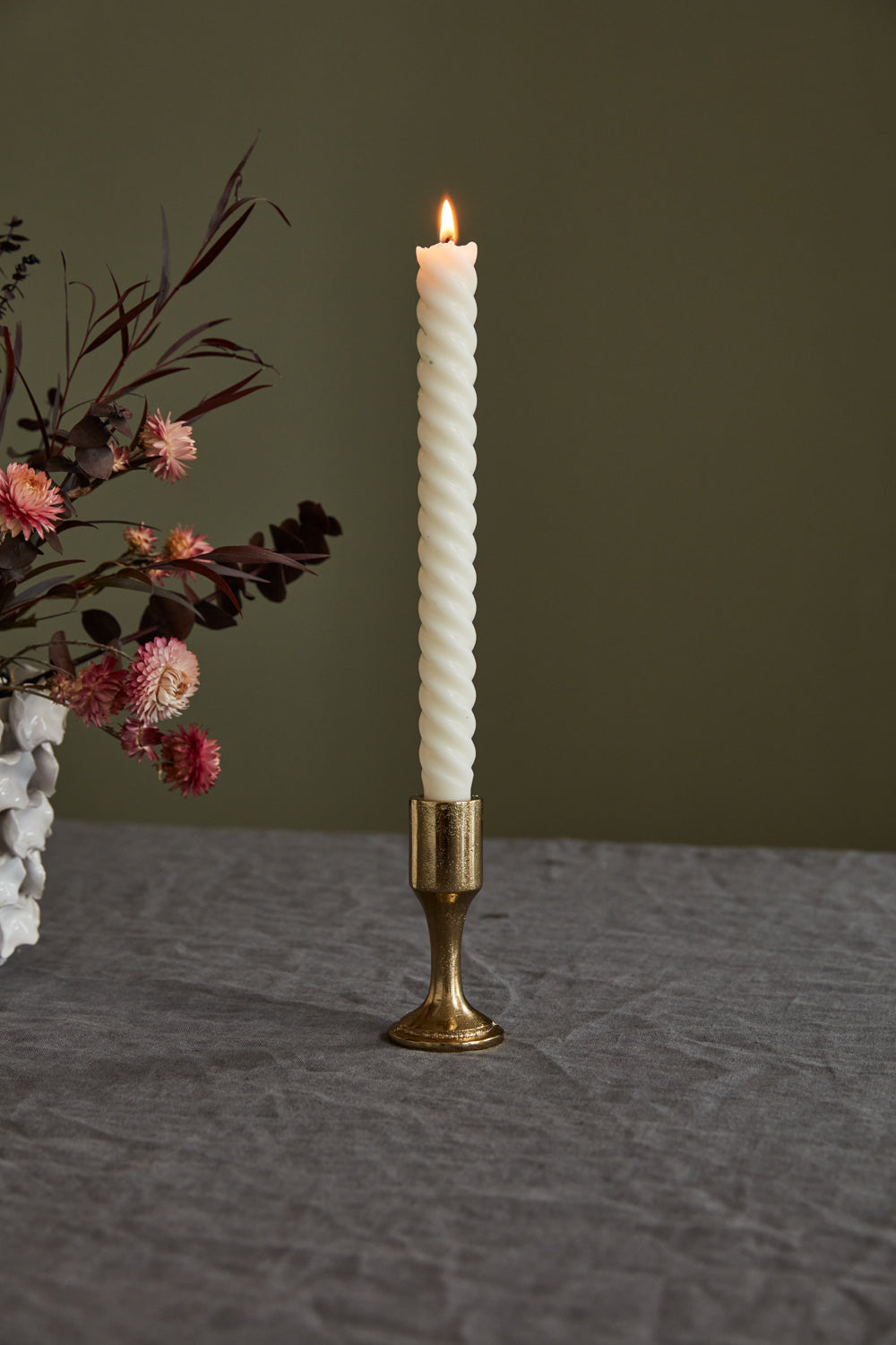 Solitaire Candlestick Set of 8 By Accent Decor | Candle Holders | Modishstore - 1