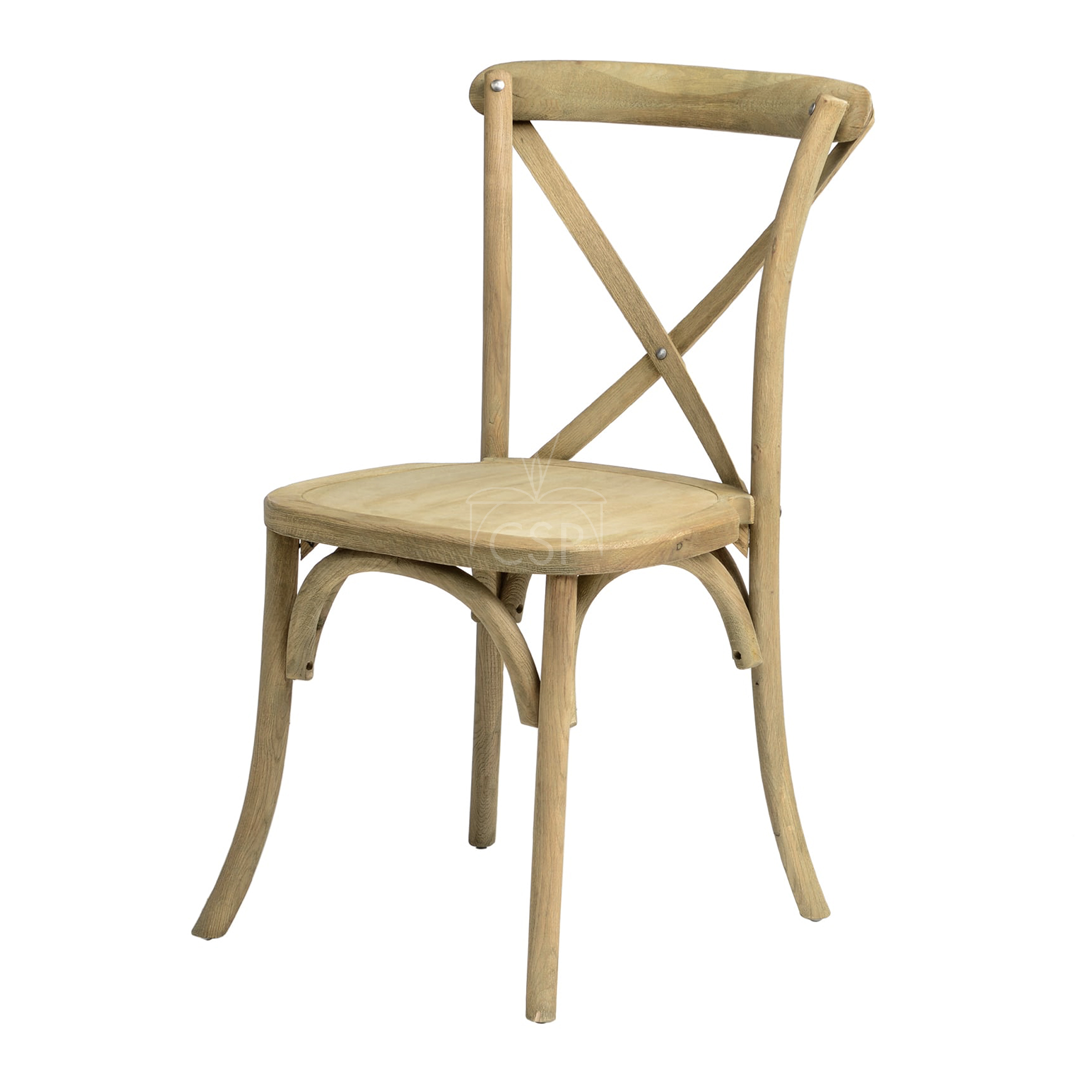 Crossback Dining Chairs, Tinted Raw By CSP