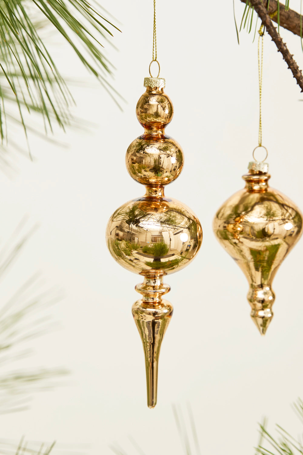 Sophia Ornament Set of 8 By Accent Decor | Ornaments | Modishstore - 1