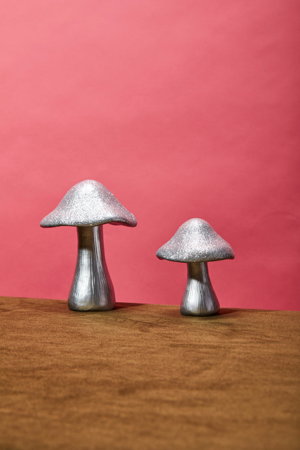 Sparkle Mushroom Figurine Set of 8 By Accent DŽcor