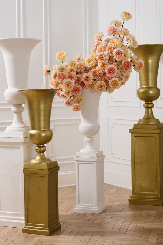 Sparta Urn and Pedestal By Accent Decor | Vases | Modishstore - 1