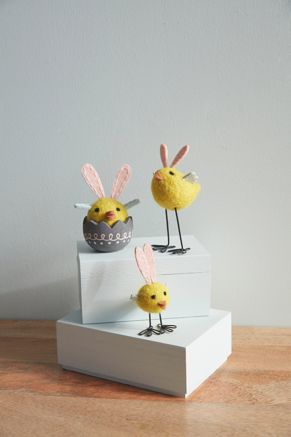 Spring Chicken Figurine Set of 8 By Accent Decor | Figurines | Modishstore - 1